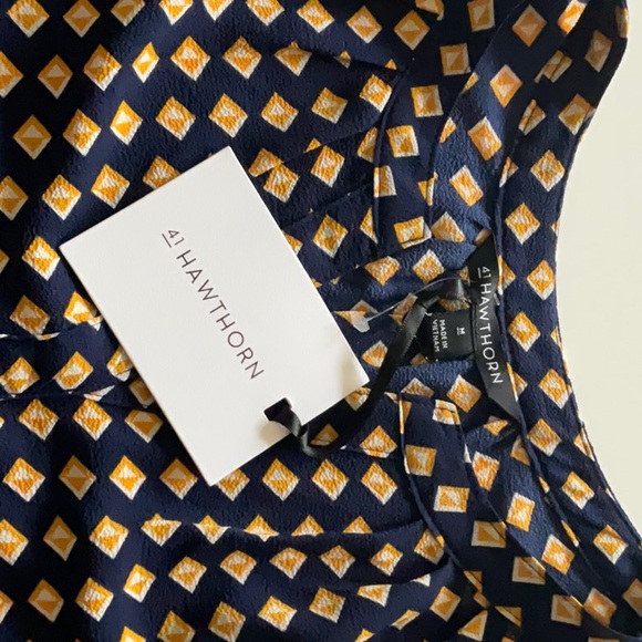 NWT: 41 Hawthorn Short sleeve blouse. - Picture 5 of 5